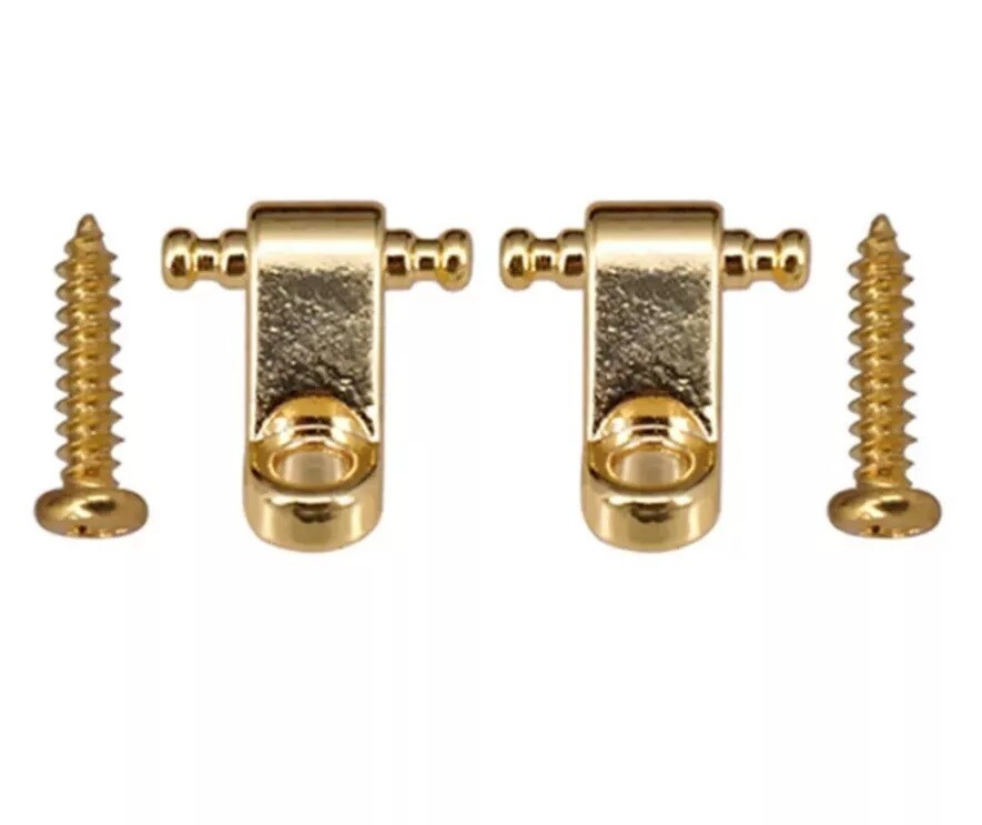 Gold Guitar String Tree Retainer Guide for Fender Strat Tele