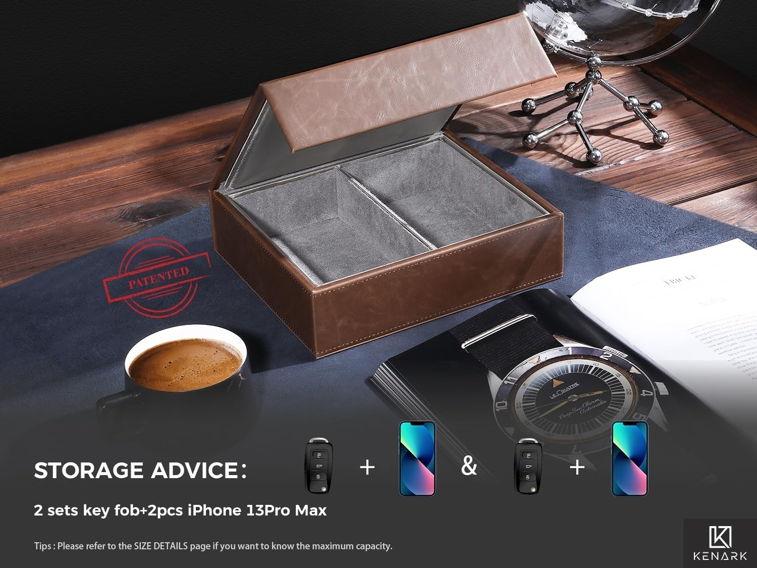 Faraday Box for Key Fobs | Signal Shielding Storage Solution