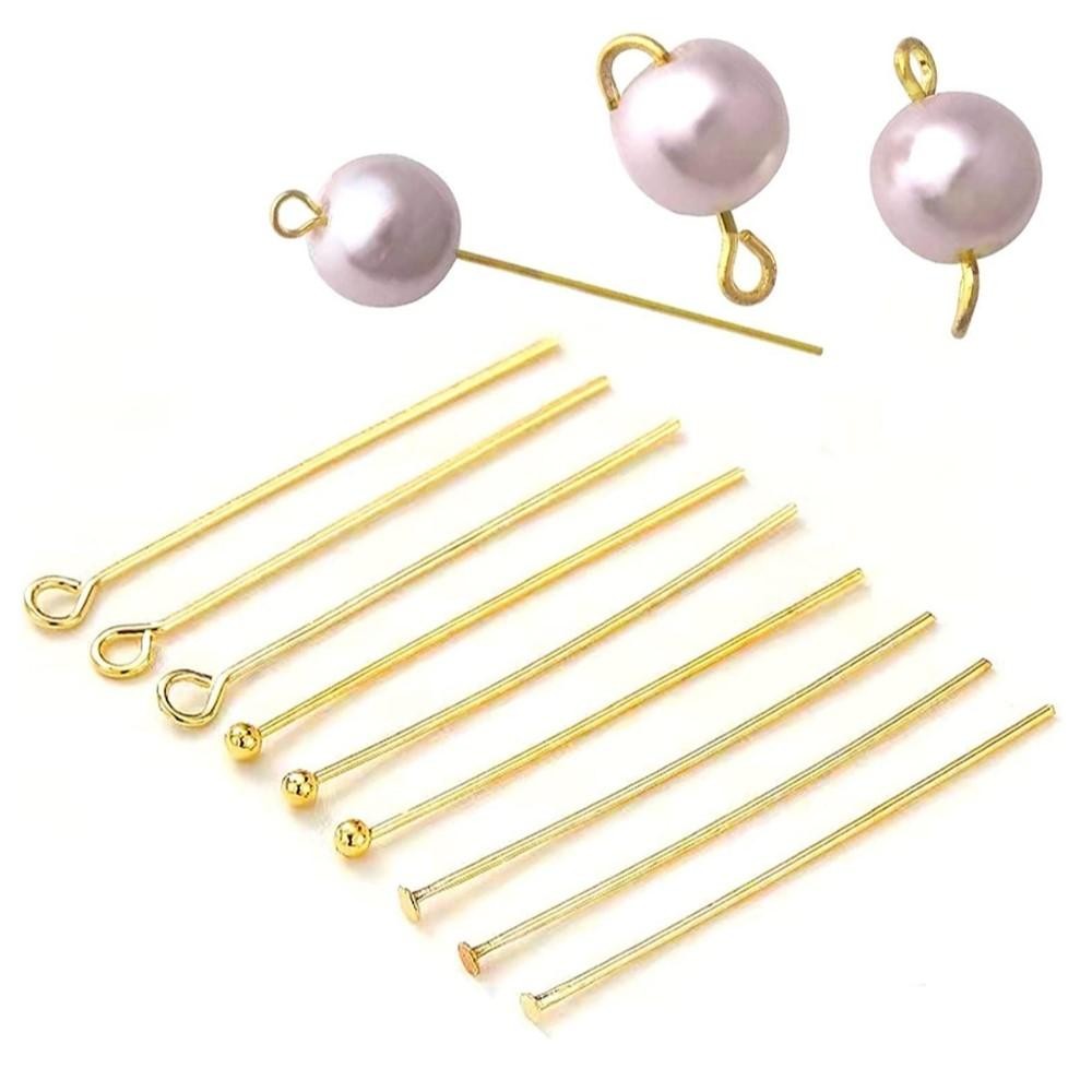 100pcs/lot Stainless Steel Headpin Diy Jewelry Accessories Earrings Beading Eye