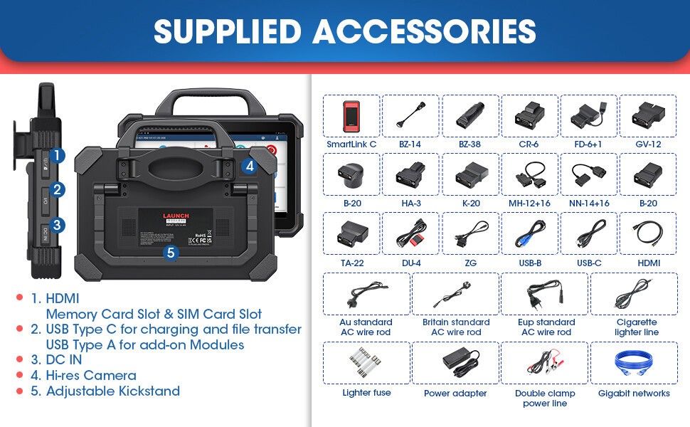 2026 LAUNCH X431 PAD VII ELITE PAD 7 PRO Diagnostic Scan Key Programming Coding