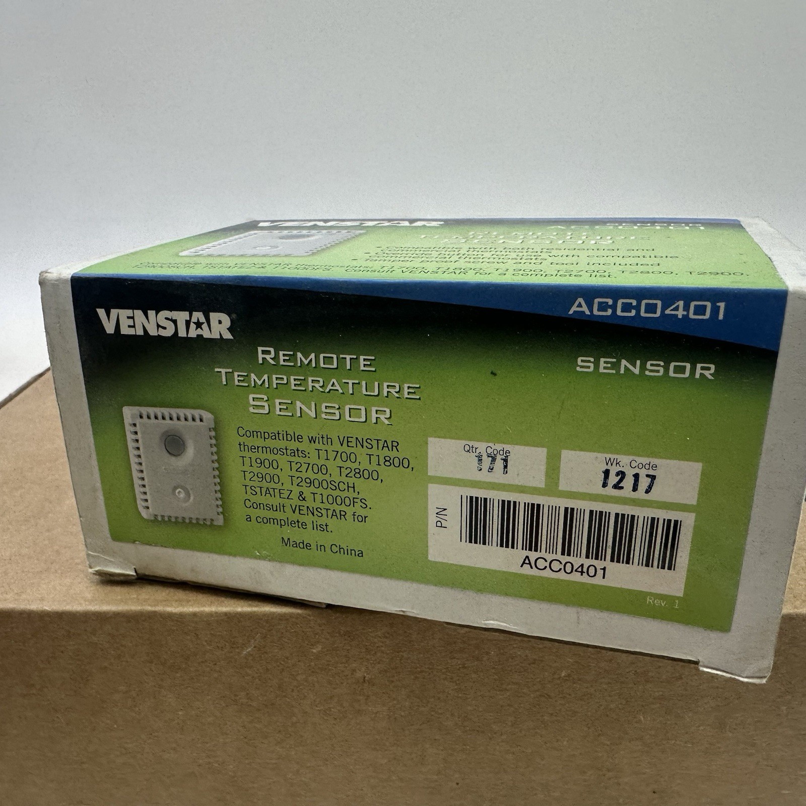 Venstar ACC0401 Remote Sensor Temperature Sensor New open box