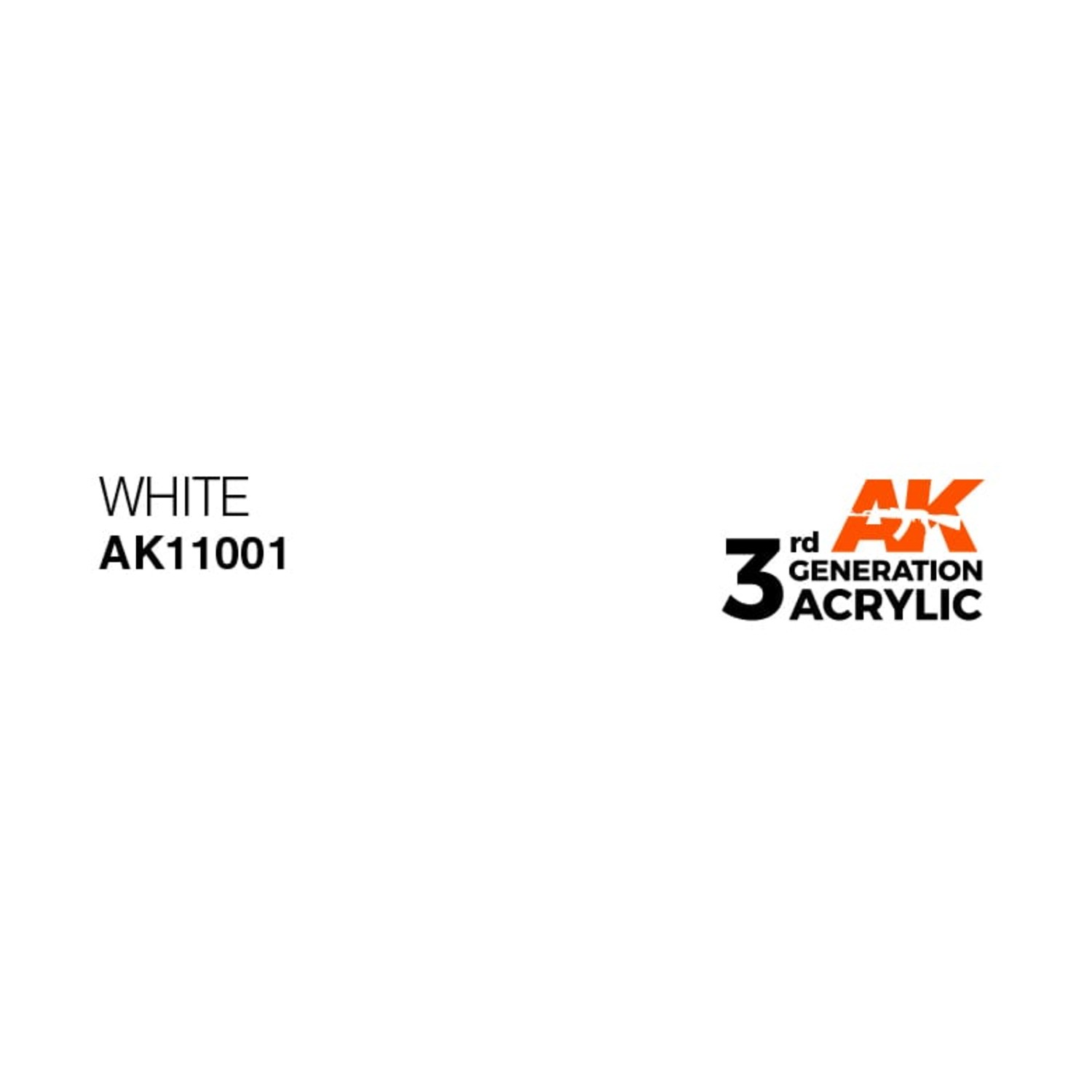 AK Paint White (17ml) New