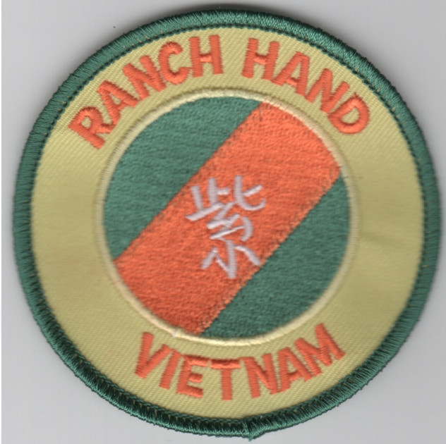 3" MILITARY OPERATION RANCH HAND VIETNAM EMBROIDERED PATCH