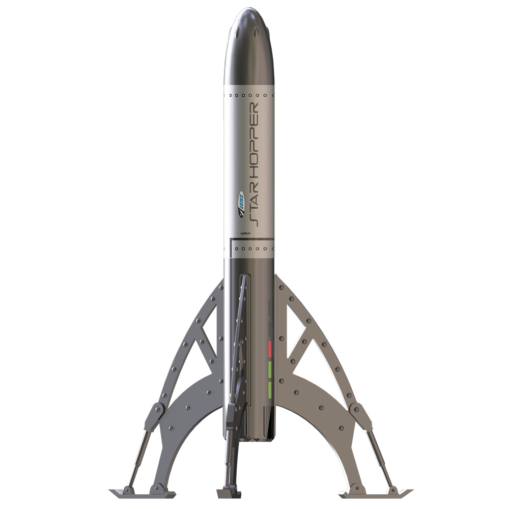 ESTES STAR HOPPER FLYING MODEL ROCKET KIT skill level beginner EST7303 7303 NEW
