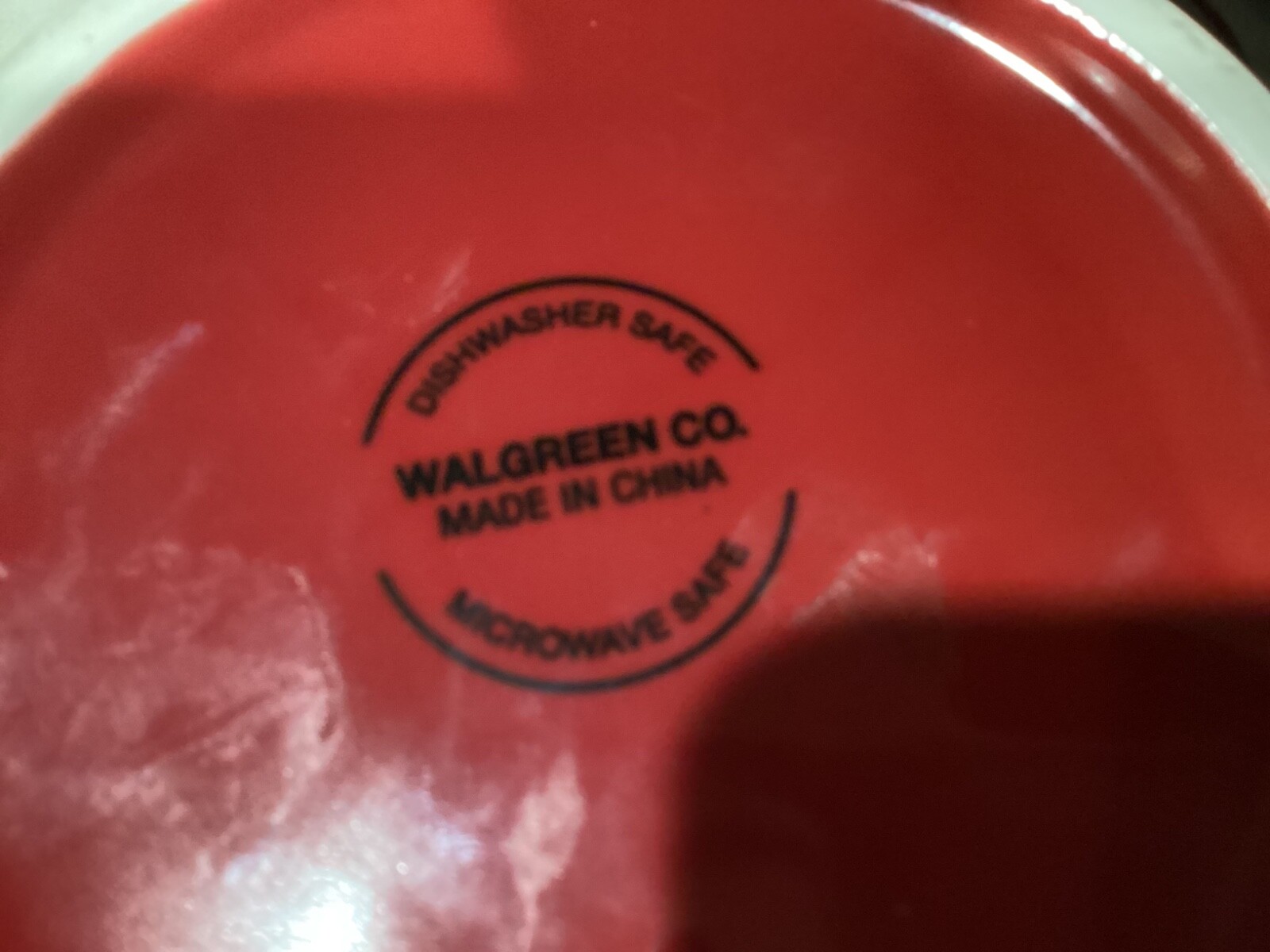 3 Walgreen Co. Red Snowflake Nesting Bowls Mint