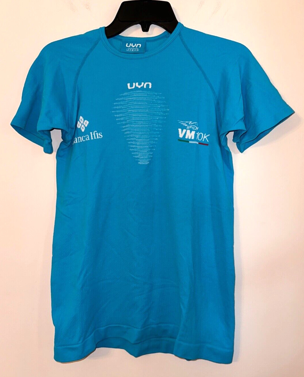 UYN Venice Marathon VM10K Compression running shirt Unisex XXL Blue