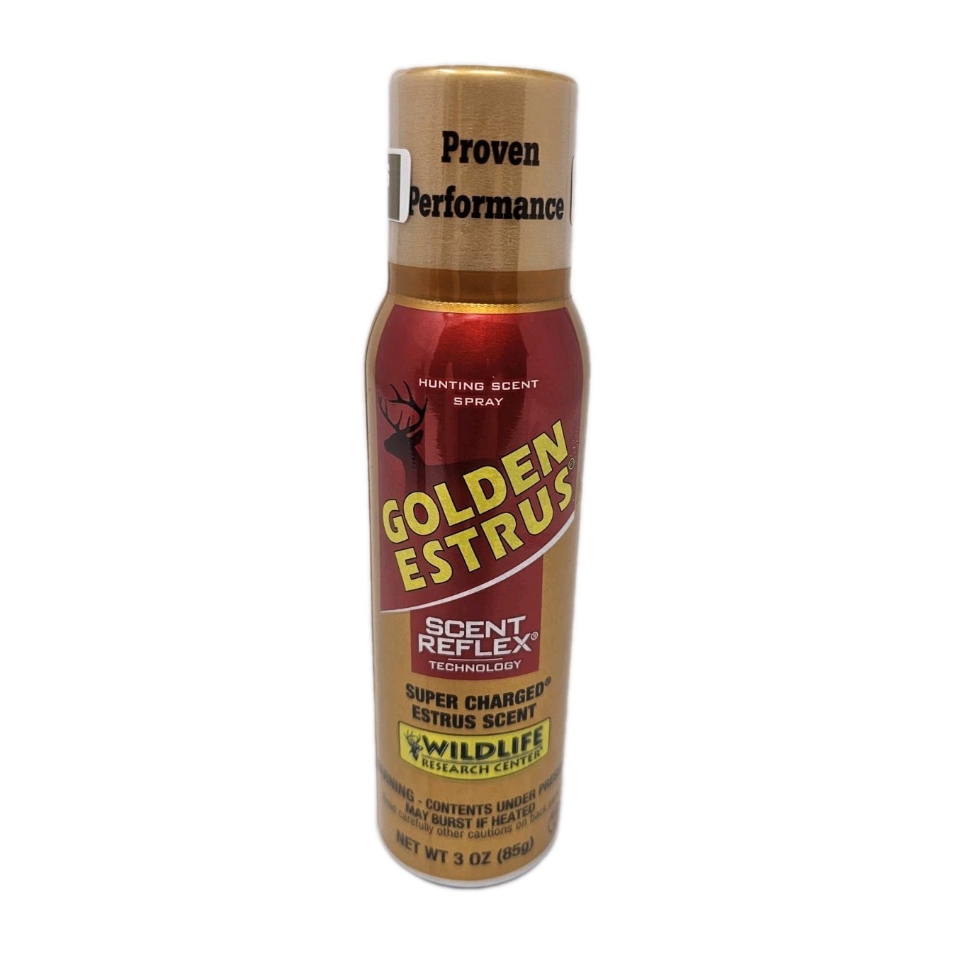 Wildlife Research Golden Estrus Spray Can - 3oz. EXP 07/29 Scent Reflex