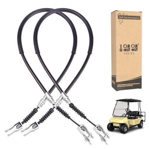 Golf Cart Brake Cables Fit Club Car DS 1981-1999 Gas & Electric for Both