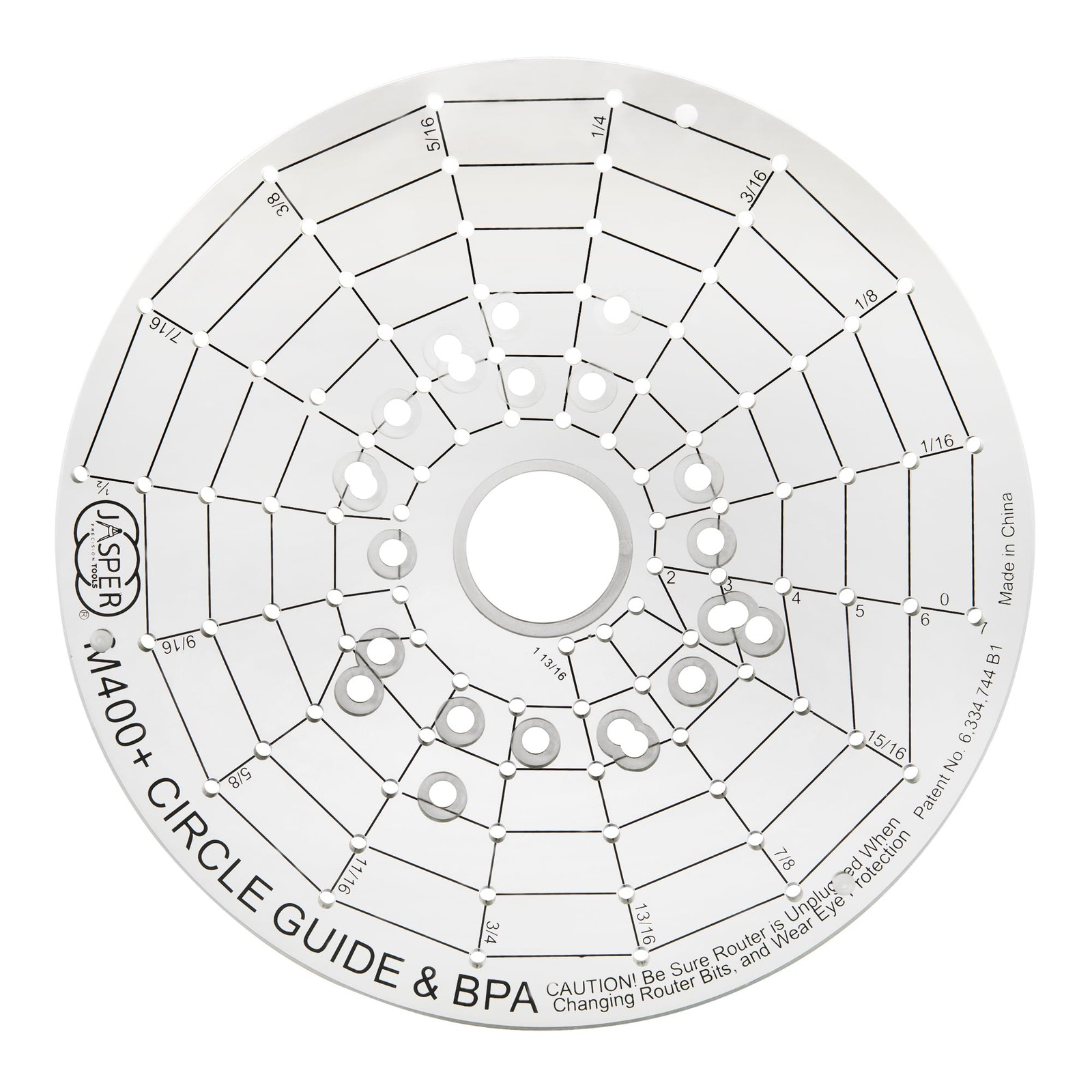 Jasper 400+ XL Universal Base Plate & Precision Circle Cutting Guide for Cord...