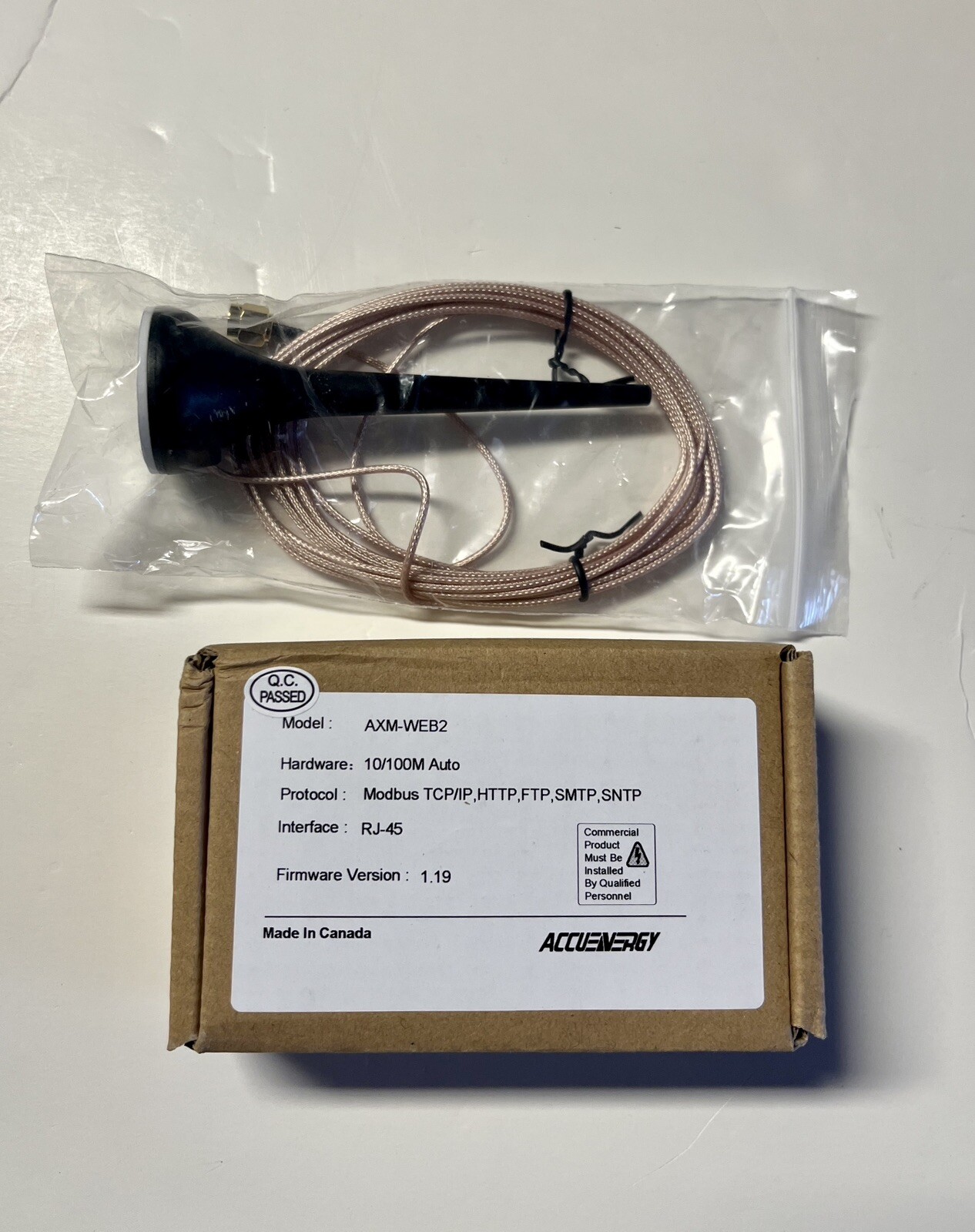 Accuenergy AXM-WEB2 w/Antenna