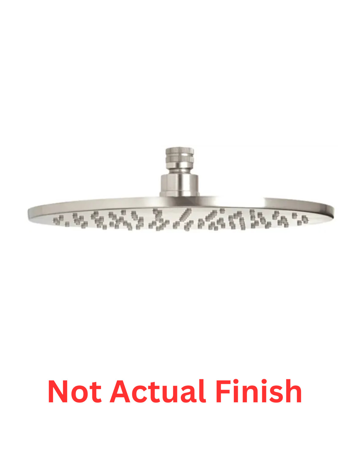 California Faucets SH-162-10.18-MBLK Showerhead Ultra-Thin 10" MATTE BLACK New!