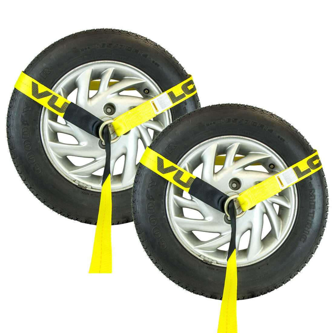 VULCAN Classic Lasso Style Wheel Dolly Tire Harness With Universal O-Ring - 3...