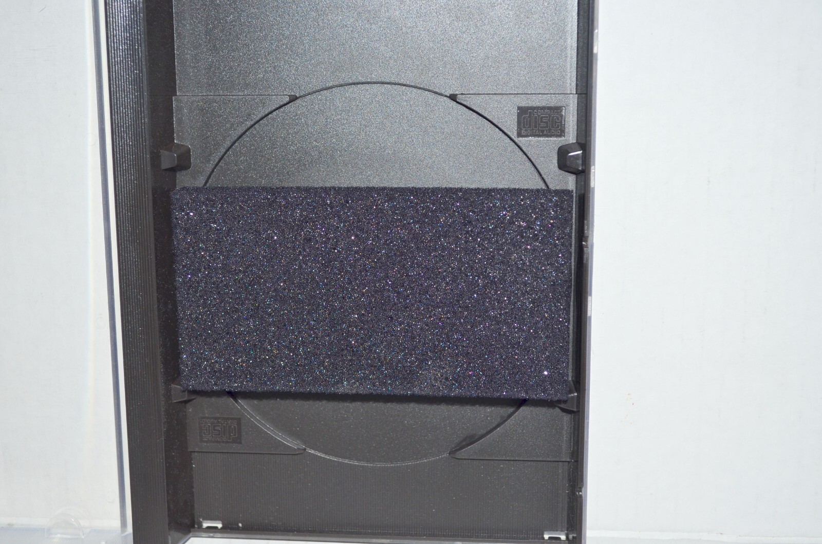 (10) SEGA CD Saturn Replacement Long Box CD Disc Video Game Case Holder + Foam