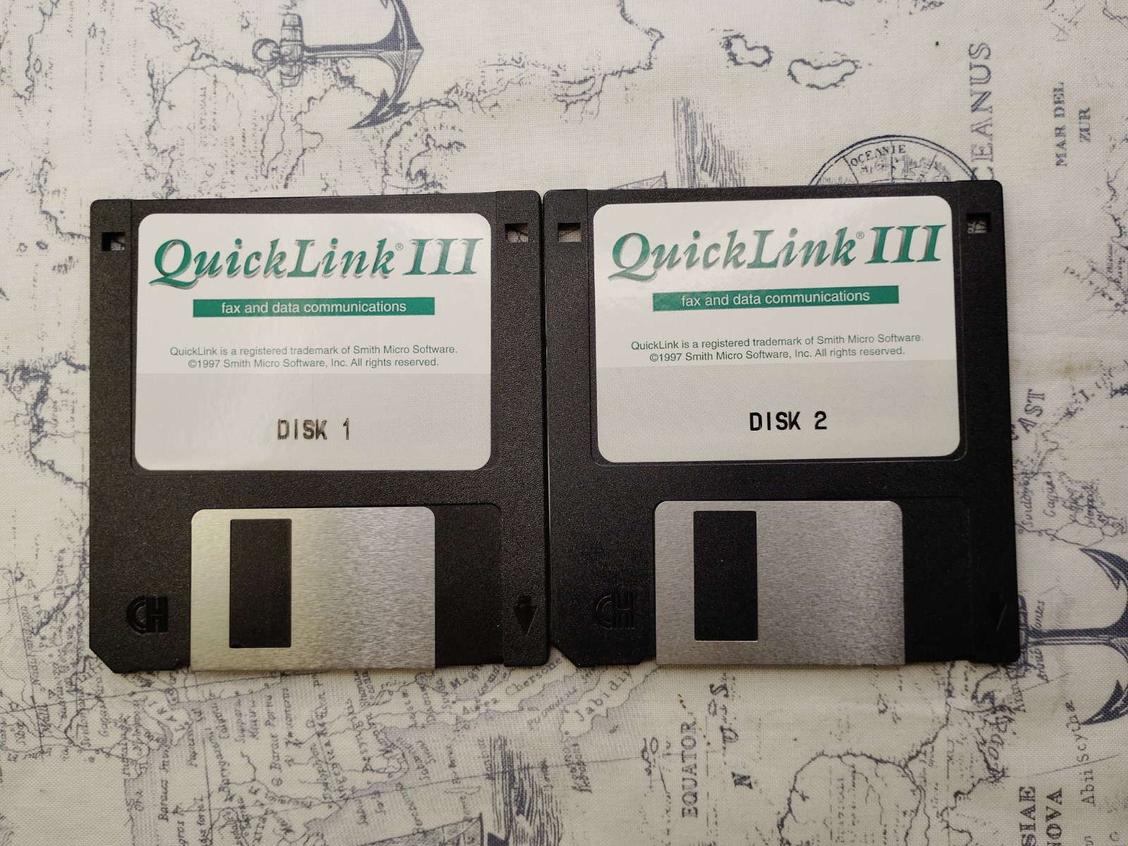 Viking Components Smith Micro QuickLink MessageCenter III Modem Software CD/3.5"
