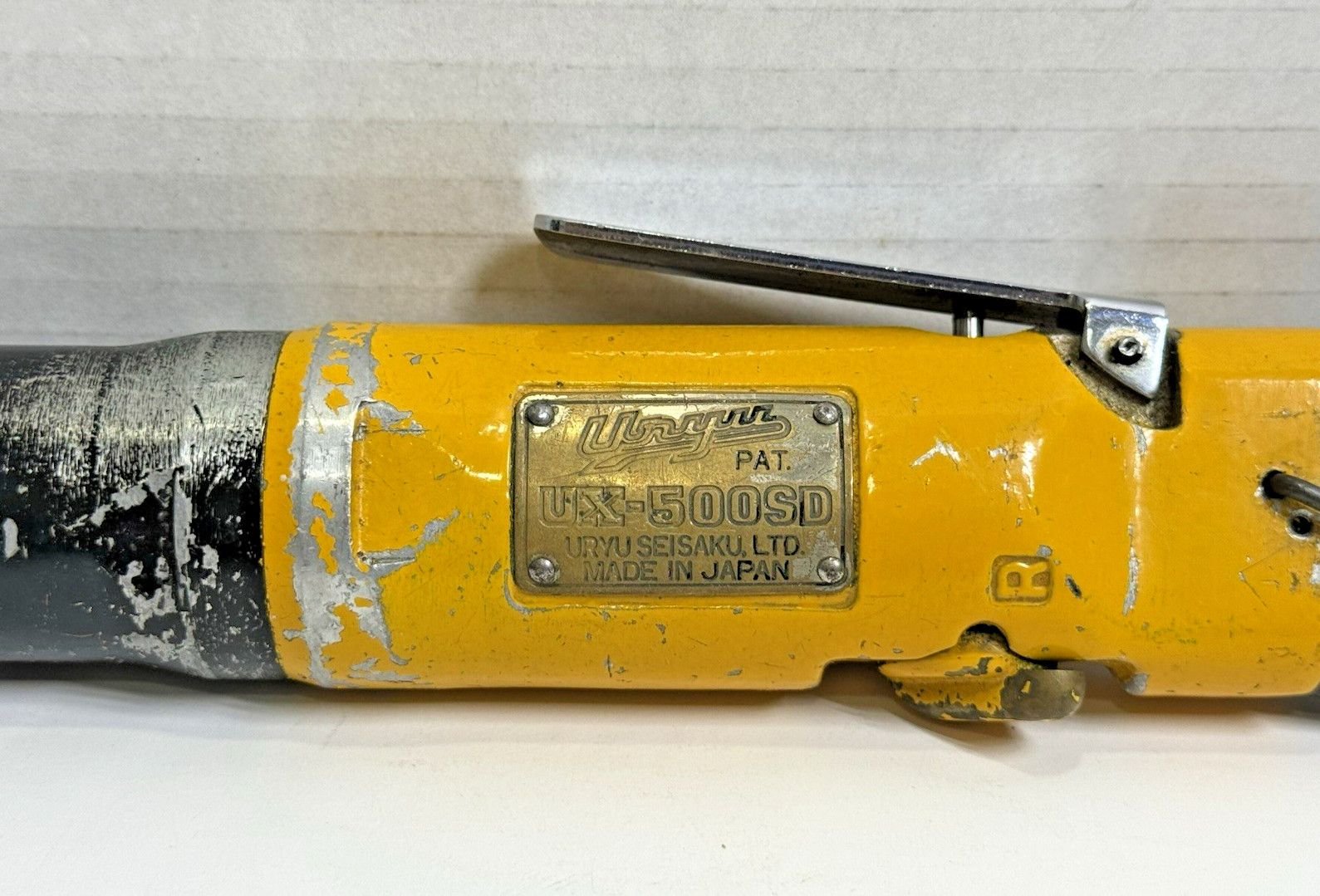 Vintage Uryu UX-500SD Hydraulic Inline Pulse Air Screwdriver No. 673243 UNTESTED