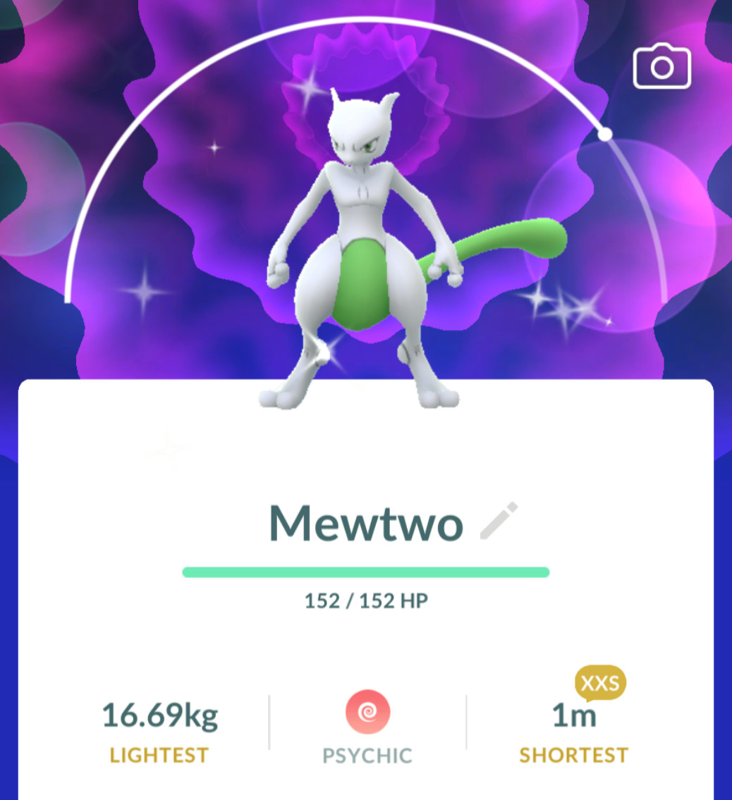 Shiny Mewtwo size XXS - Trade20kstardusts