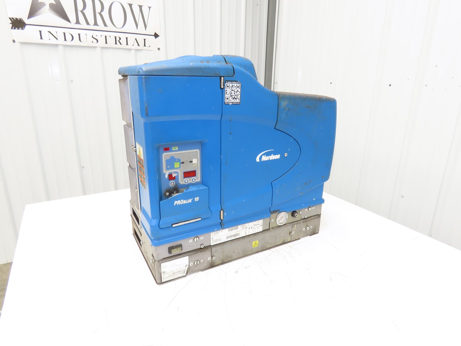 Nordson ProBlue 10 Hot Melt Glue Machine 480VAC 3Ph w/1039841 Transformer Base