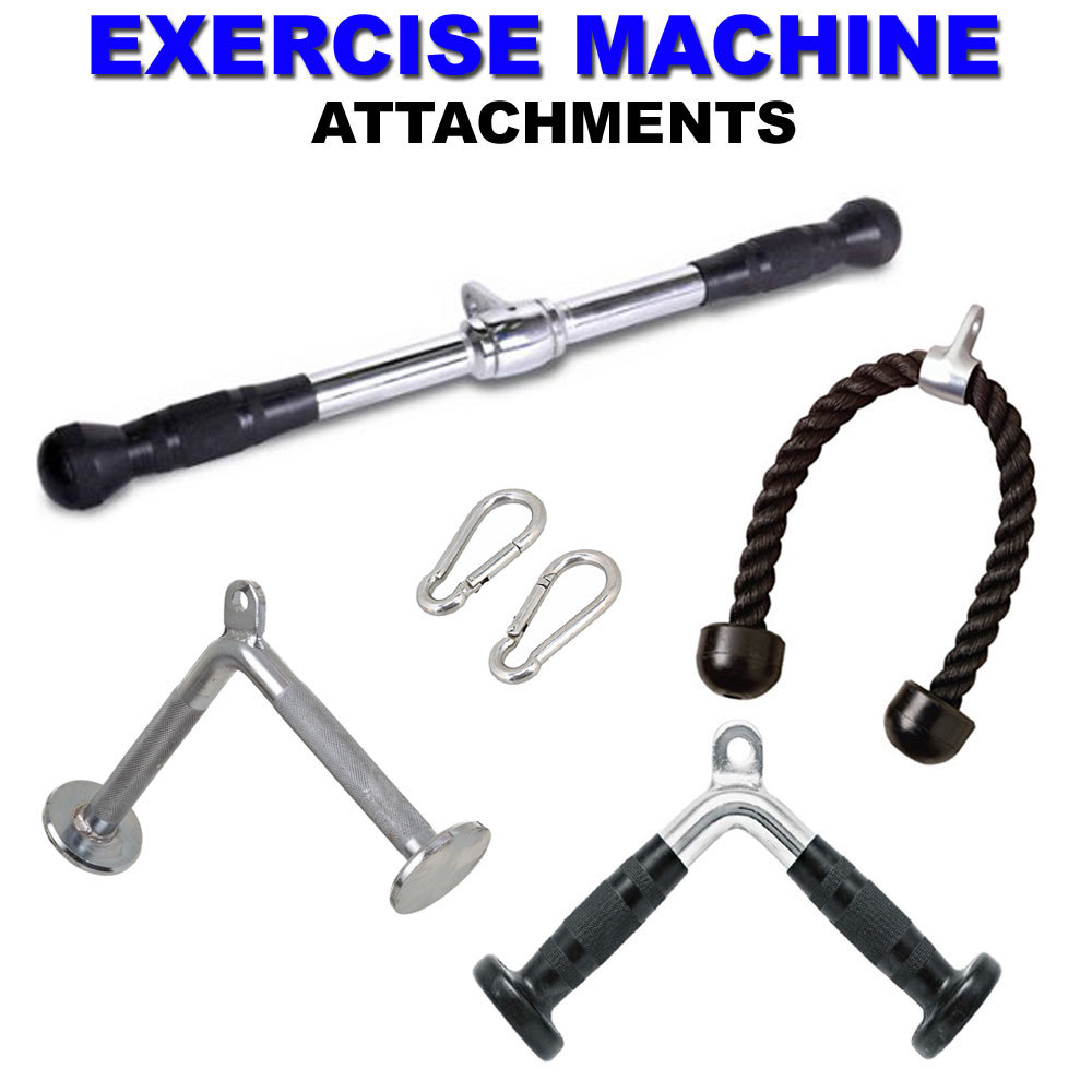 FMTX Gym Attachments Machine Equipment Accessories Pull Press Down Tricep Bar
