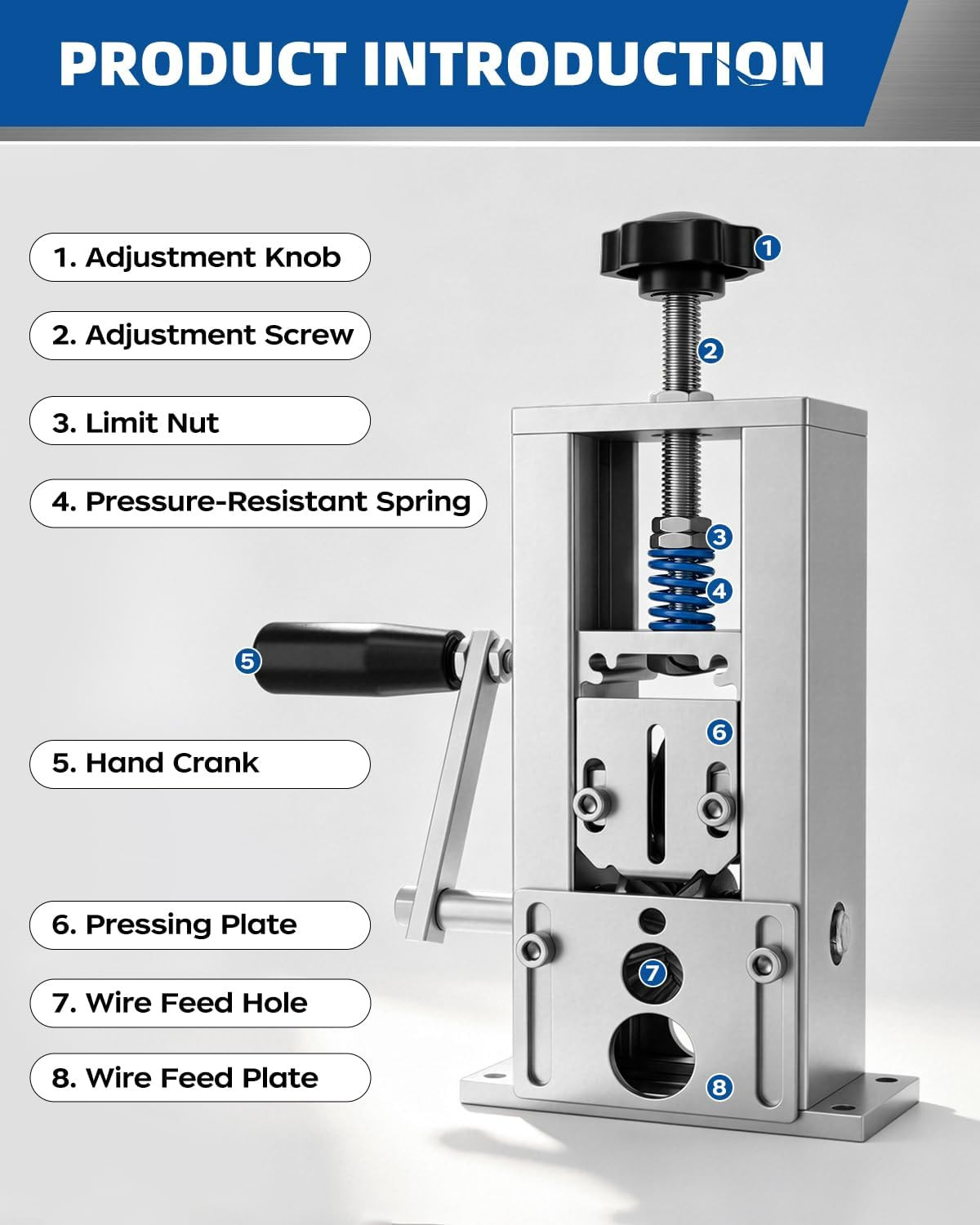 Manual Wire Stripping Machine Gauge Wire 0.06-1'', Wire Strippers, Copper Wire S