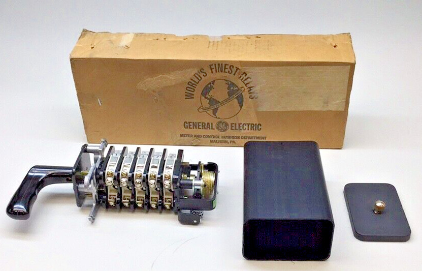 GE 16SB9ED7A12SSU2L Rotary Cam Switch Type SB-9 General Electric