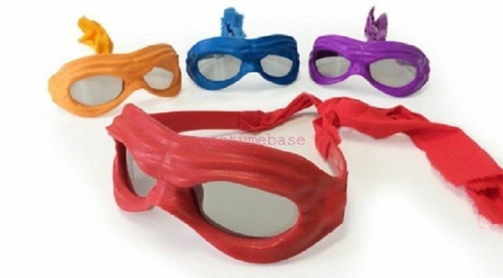 TEENAGE NINJA TURTLE RealD 3D GLASSES TMNT SET of 4 Movie