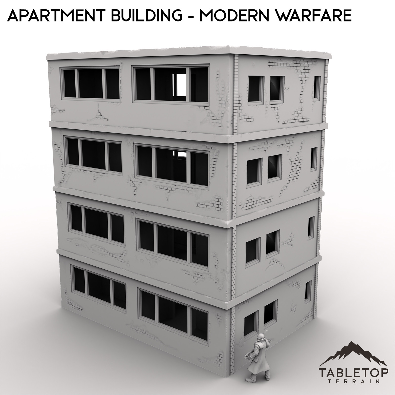 Apartment Building - Modern Warfare - MCP Tabletop Terrain