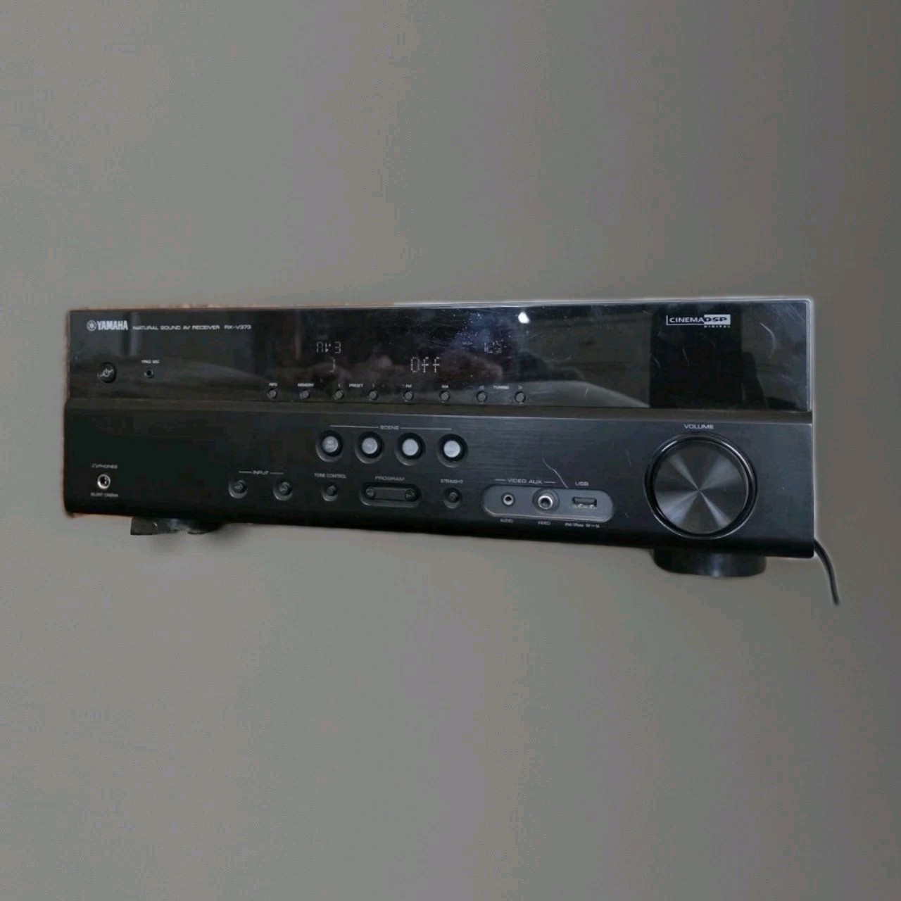 Yamaha Natural Sound AV Receiver RX-V373