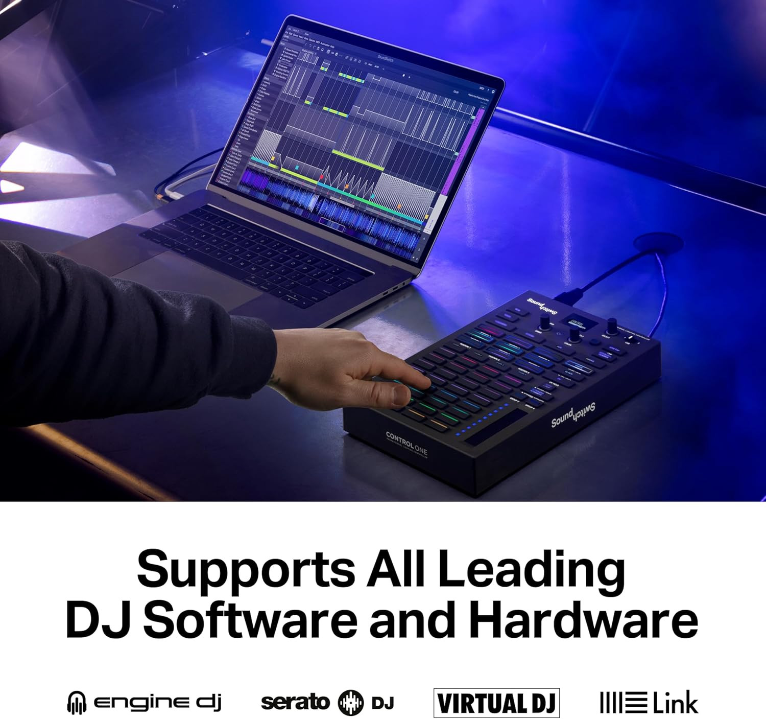 Control One - Professional DMX DJ Lighting Controller with 3 Months Software Ac