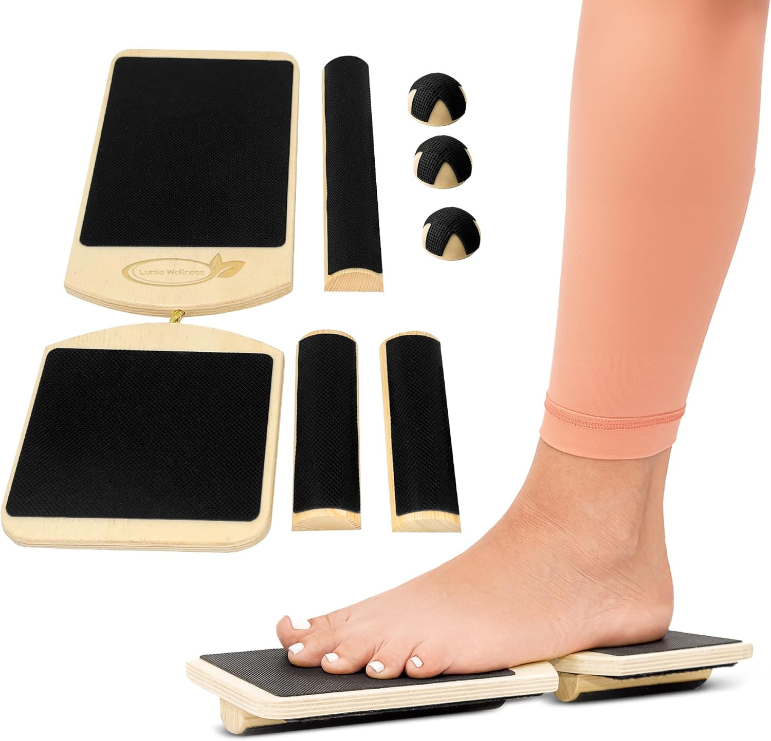 Single Leg Footboard Pro Kit - Ankle Strengthener & Foot Stretcher