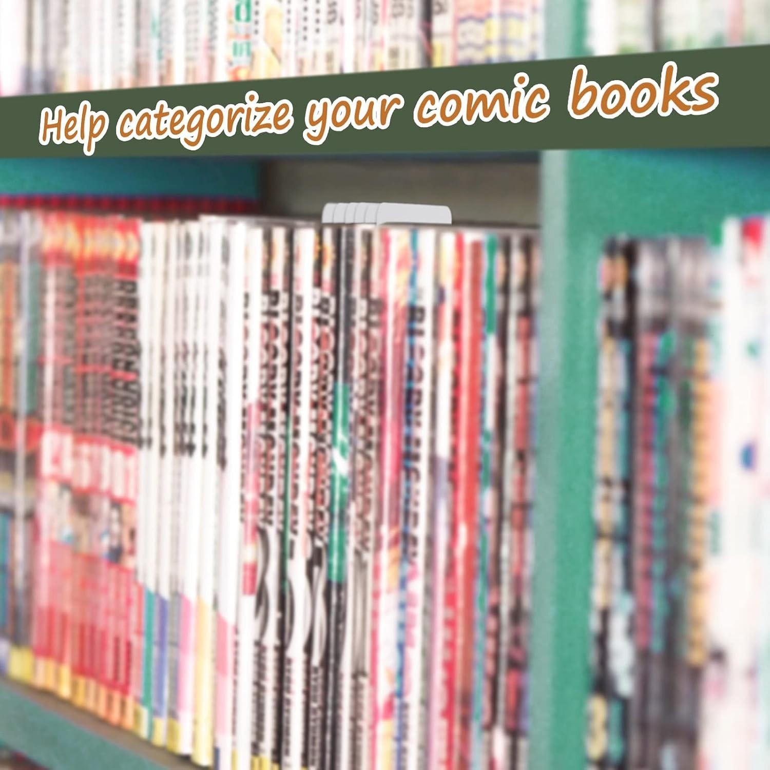 100 White Comic Book Dividers - Organize Efficiently!