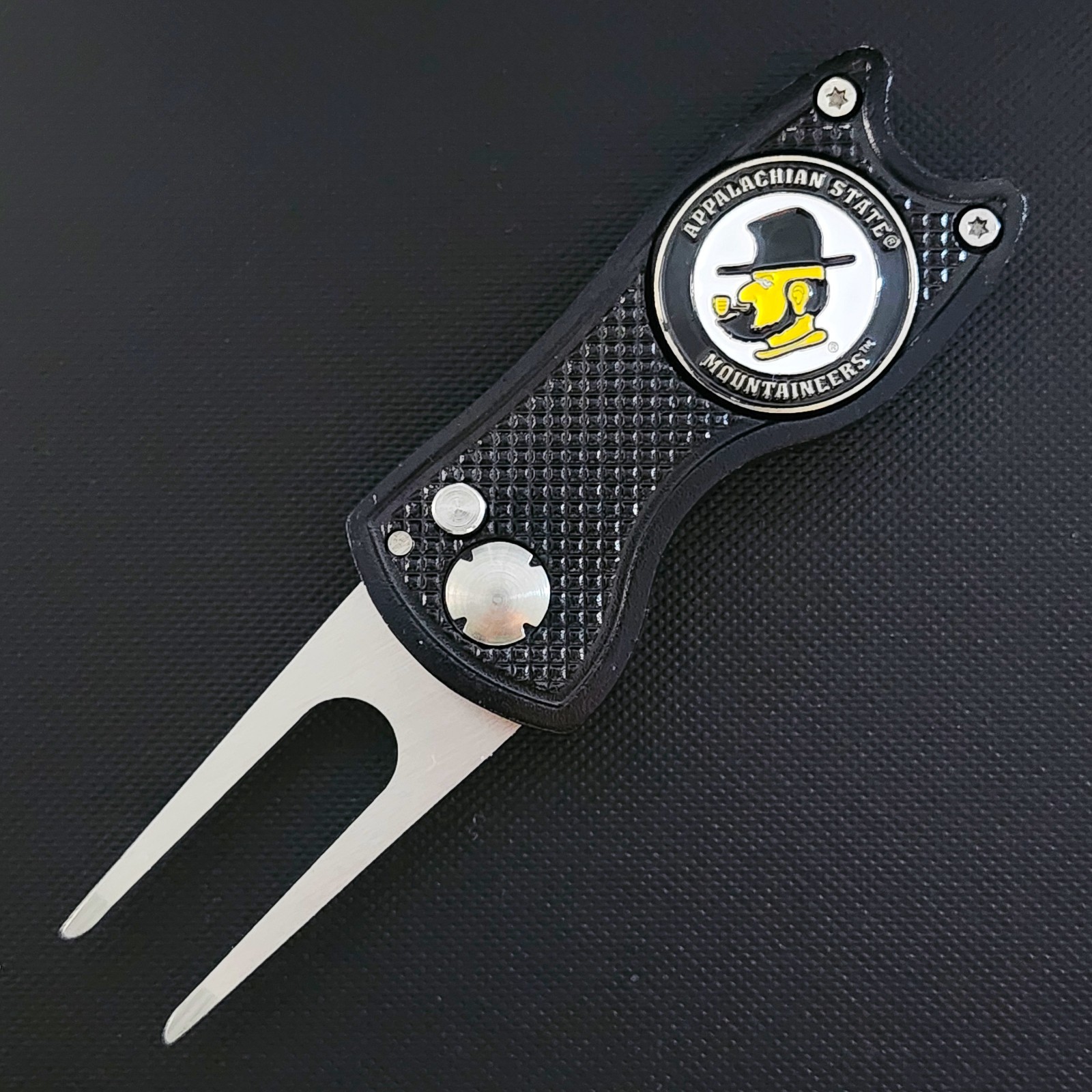 Appalachian State Mountaineers Switchblade Divot Tool 2-Sided Golf Ball Marker