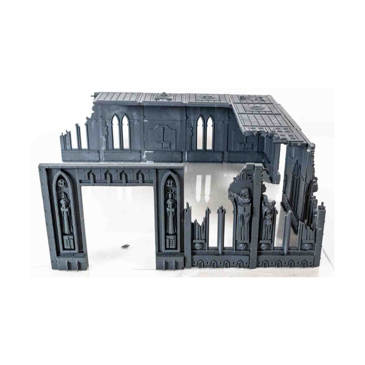 GW 40k Terrain Loose 28mm Imperium Building Ruins #1 NM
