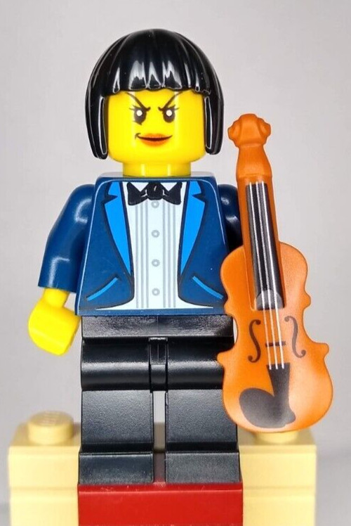 LEGO Brand Store Build-A-Minifigure Lady Violinist Concert Exclusive NEW