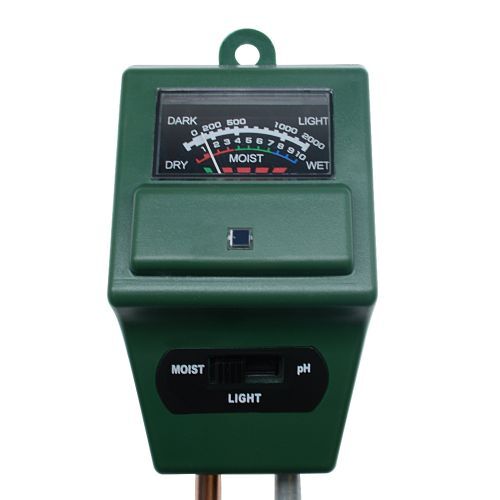 Garden Plant Flower 3 in 1 PH Tester Soil Water Moisture Light Test sensor Meter