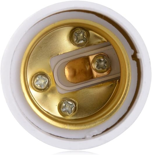 GU24 To E27 /E26 Screw LED Light Lamp Bulb Base Adapter Socket Converter Adaptor
