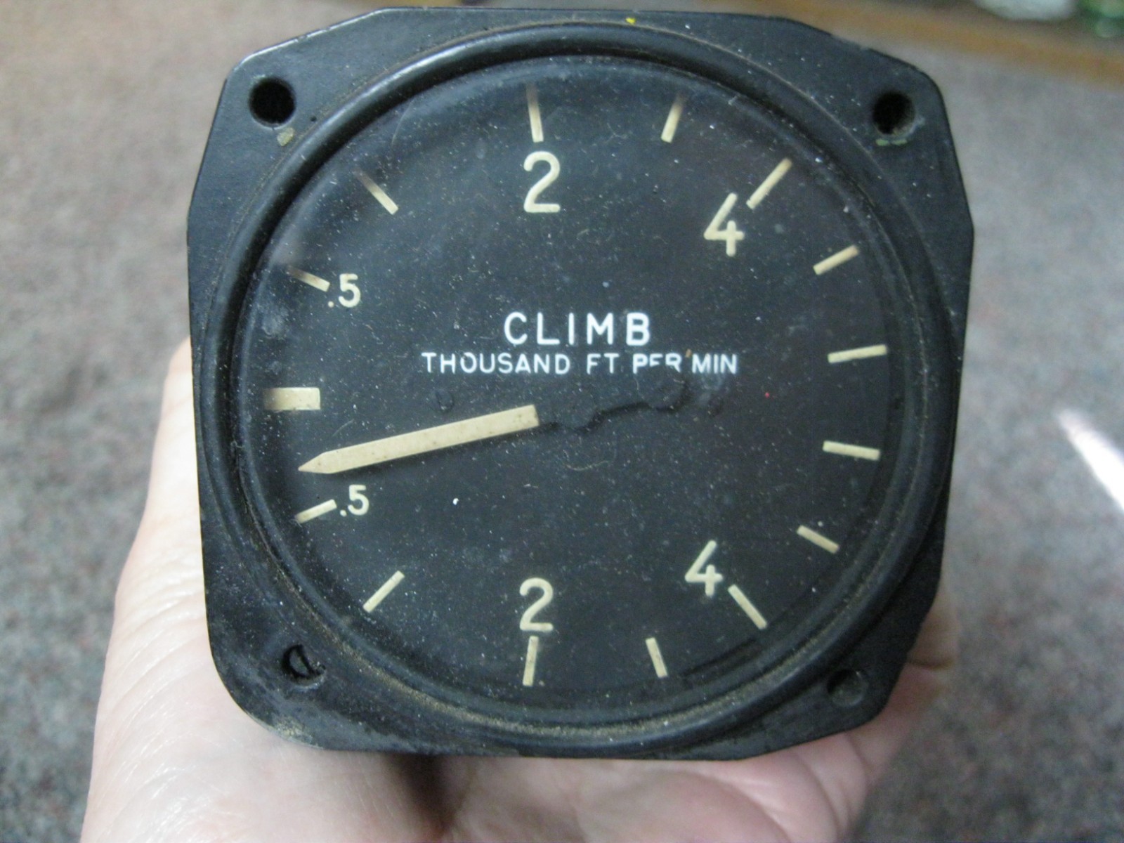 Bendix Eclipse Rate of climb NEEDS OH, AN5825-1 P/N 1636-6H-B1 1952 AF contract