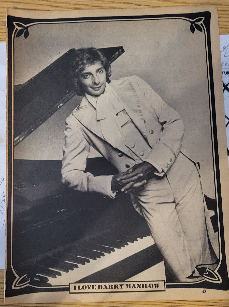 Barry Manilow Pinup