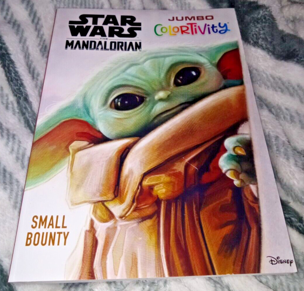 Star Wars Mandalorian : Thick Coloring & Activity  Book - Small Bounty w/ Grogu