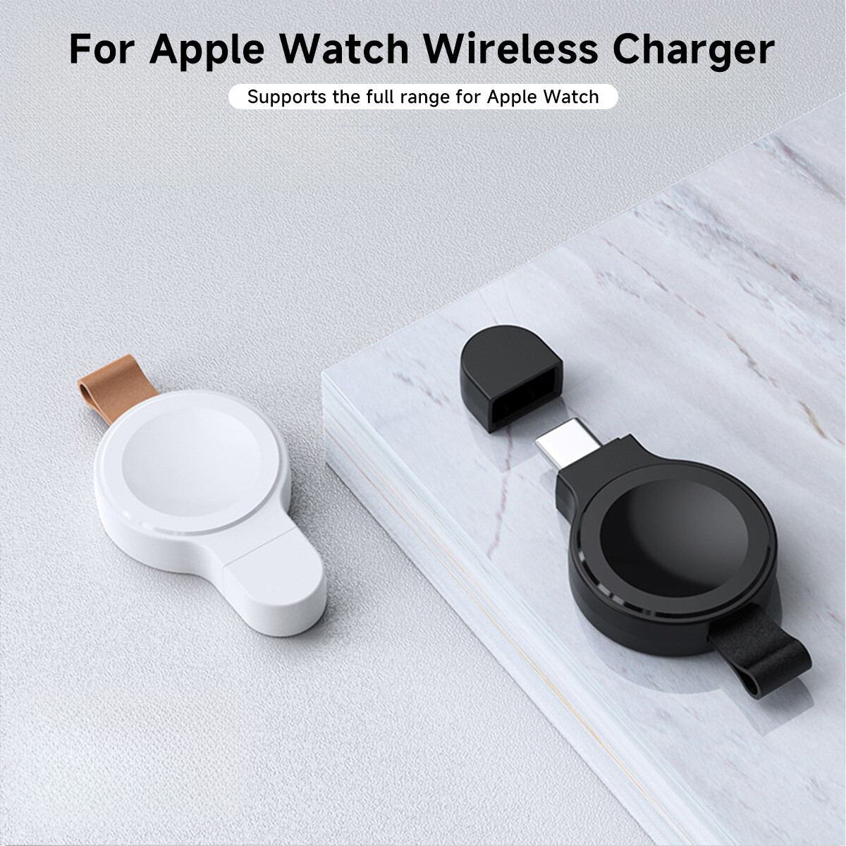 Fast Wireless Charging Travel Charger for Apple Watch Magnetic Portable Charger