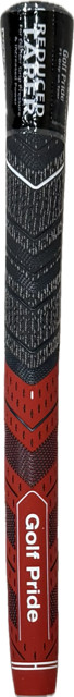 Golf Pride Multi-Compound Cord Plus 4 Grip (Red/Grey) Midsize