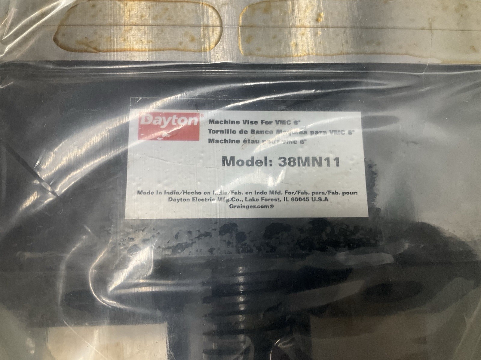 Dayton 38MN11 Machine Vise VMC 6"
