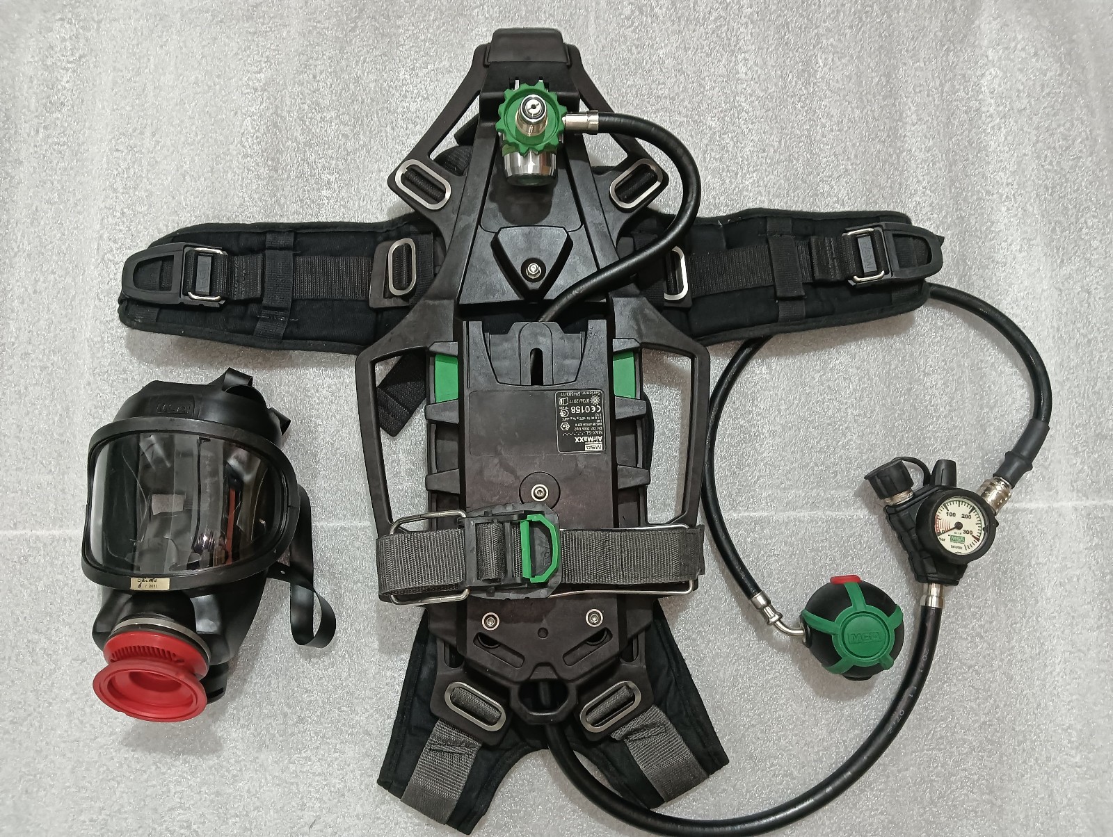 MSA AIRMAXX SCBA SET EN 137:2006 TYPE 2