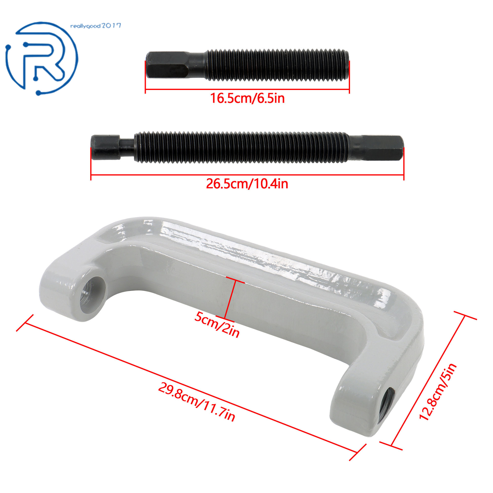 78100 Ball Joint XL C-Frame Press w/ 9.1" Throat Use of Tall & Stacked Adapters
