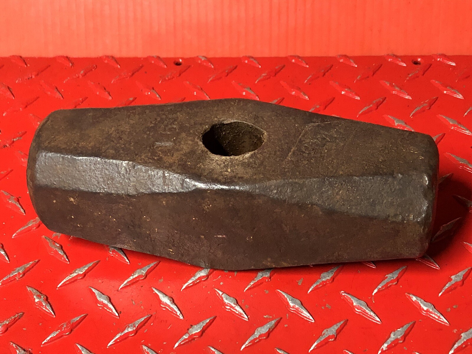 Dual Face Hammer Head ~ Stamped MALCO inside a Diamond & 16 (approx 14-1/2 Lbs)