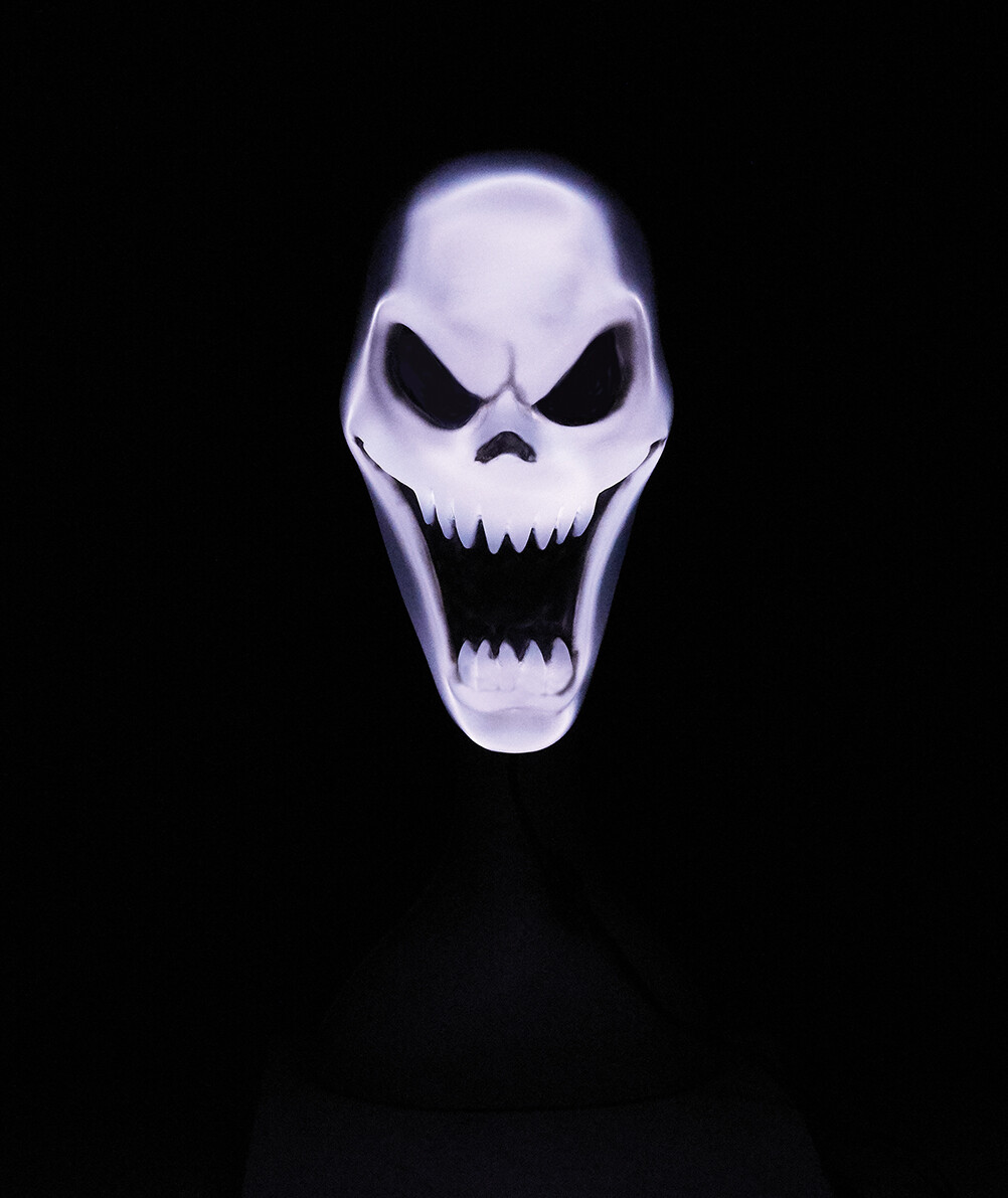 Jester Clown Specter Scream IT Clown Costume Light Up Mask