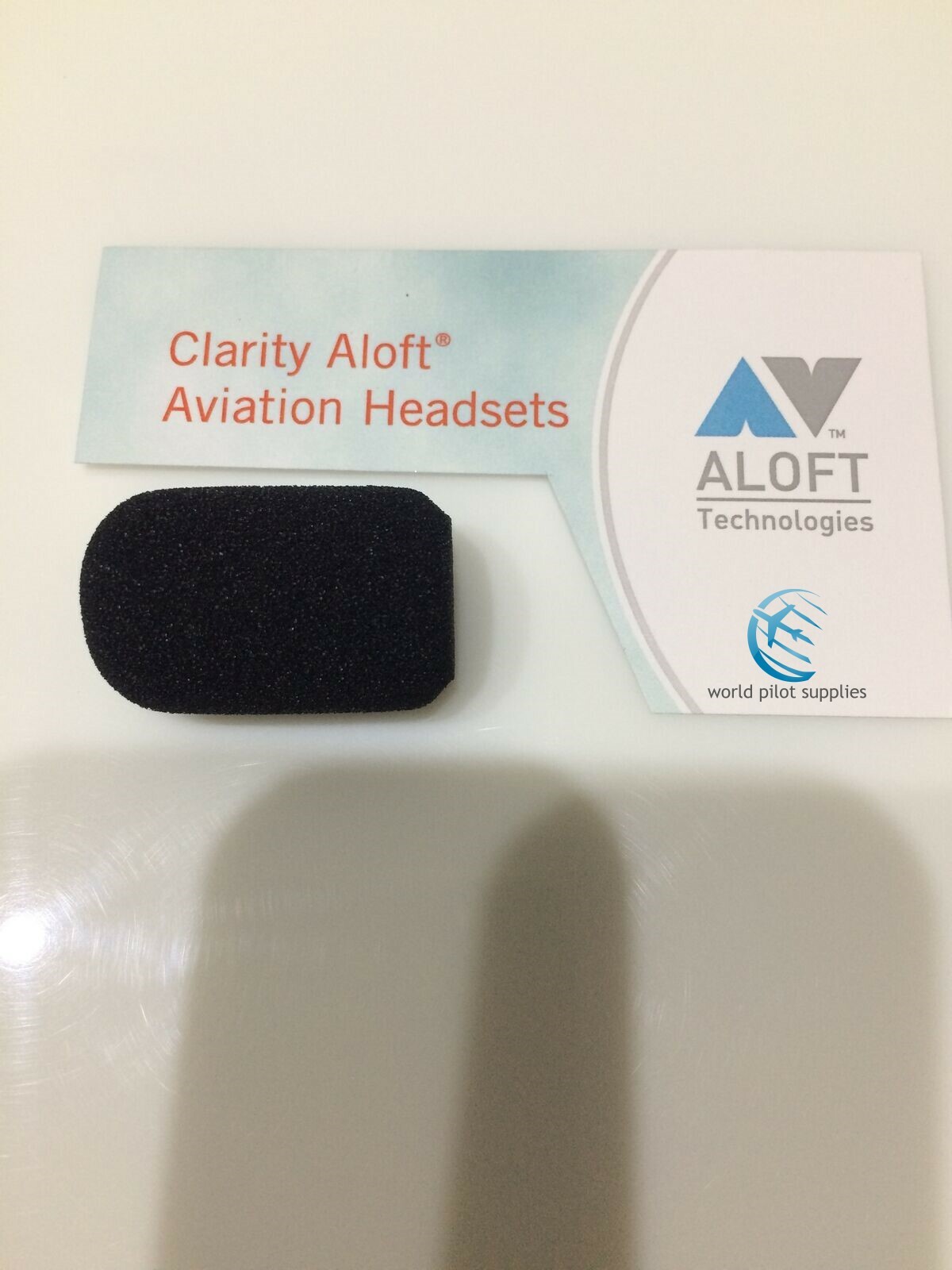 NEW GENUINE CLARITY ALOFT MIKE COVER or WIND SCREEN Free ship tracking #