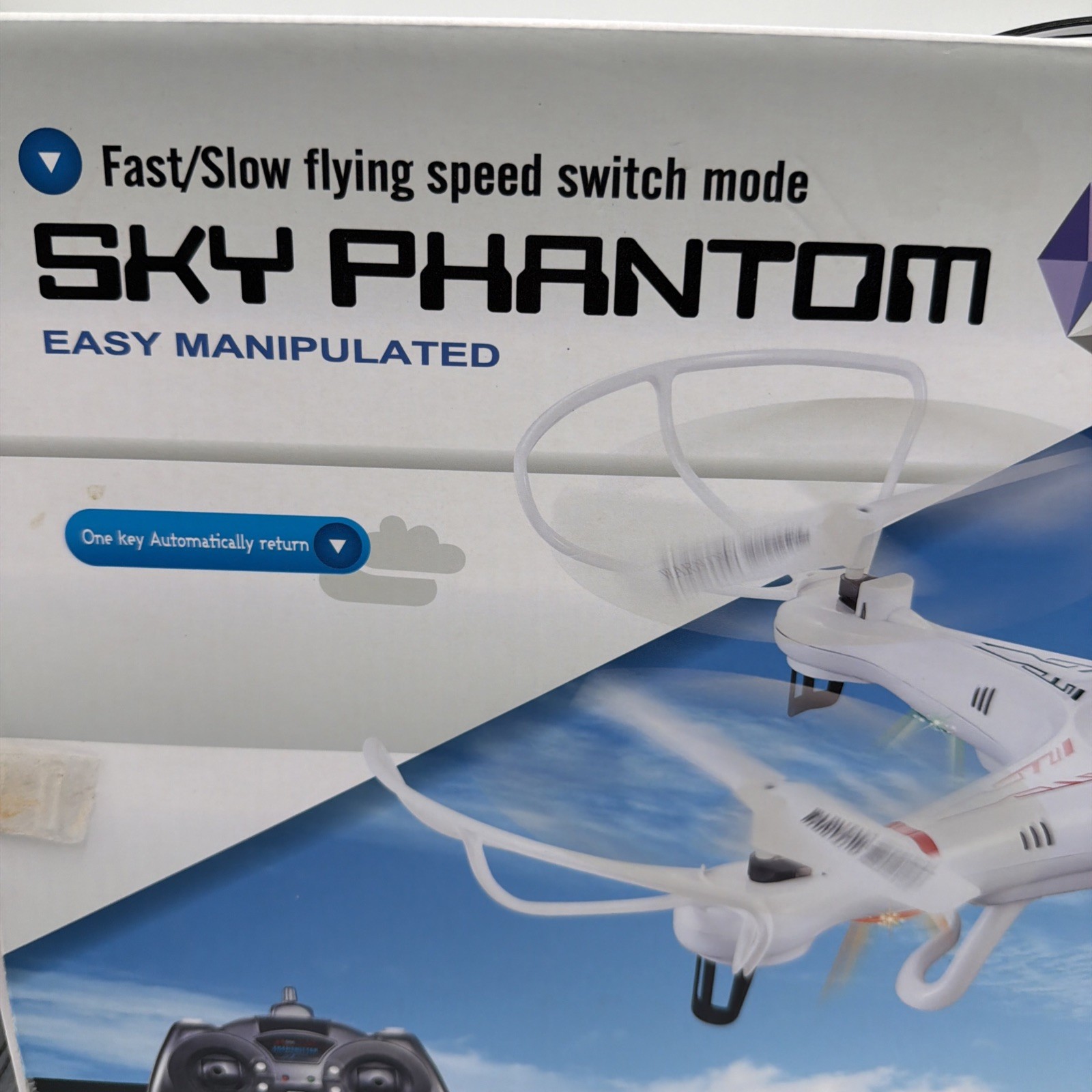 2.4G-4CH Sky Master Quadcopter Remote Control Drone Sky Phantom NEW Open Box