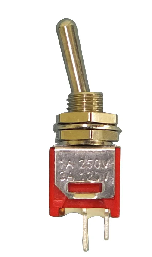 Philmore 30-10030, SPST ON-OFF Sub-Mini Toggle Switch 3A@120V AC/28V DC