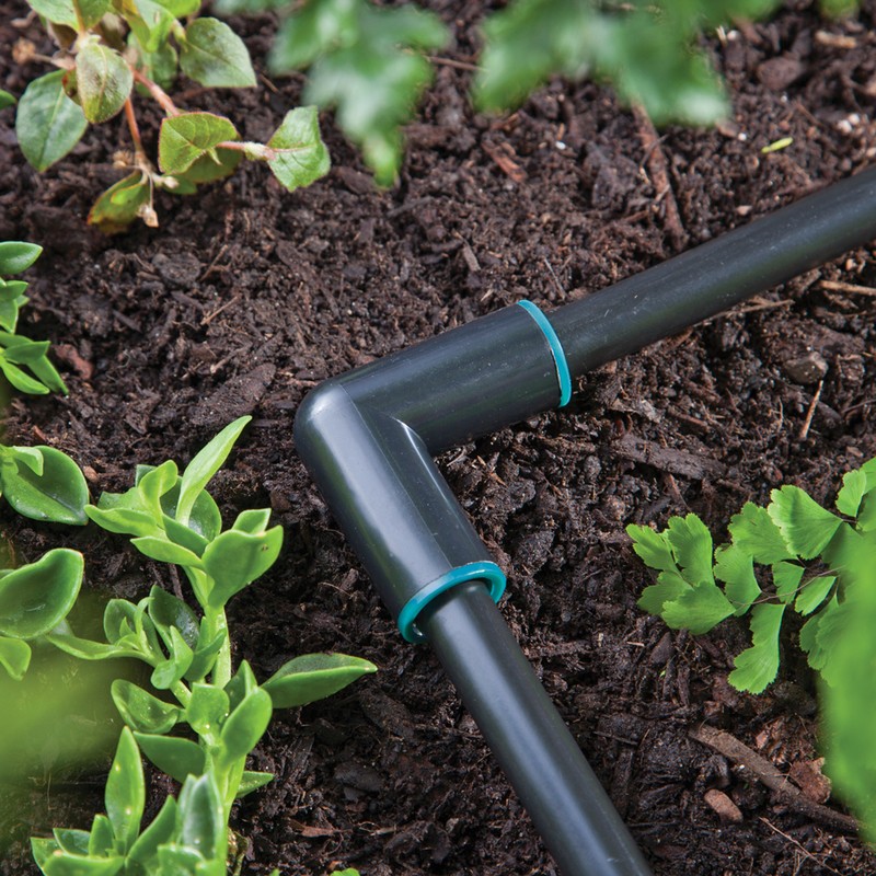 Raindrip 369G00UB ABS Blue Compression Drip Irrigation Elbow 3/4 in. Fitting