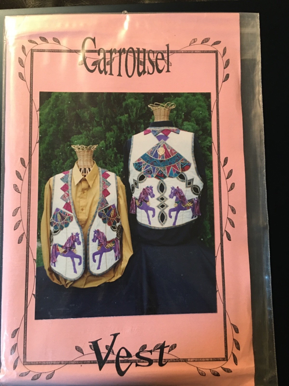 Carol McKinney Pattern - Carrousel Vest - Appliqued Cutwork